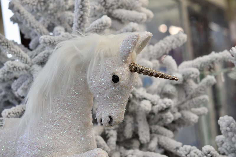 Unicorn in a mystical setting